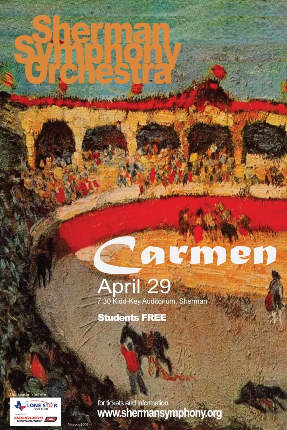 April 29: Bizet's CARMEN