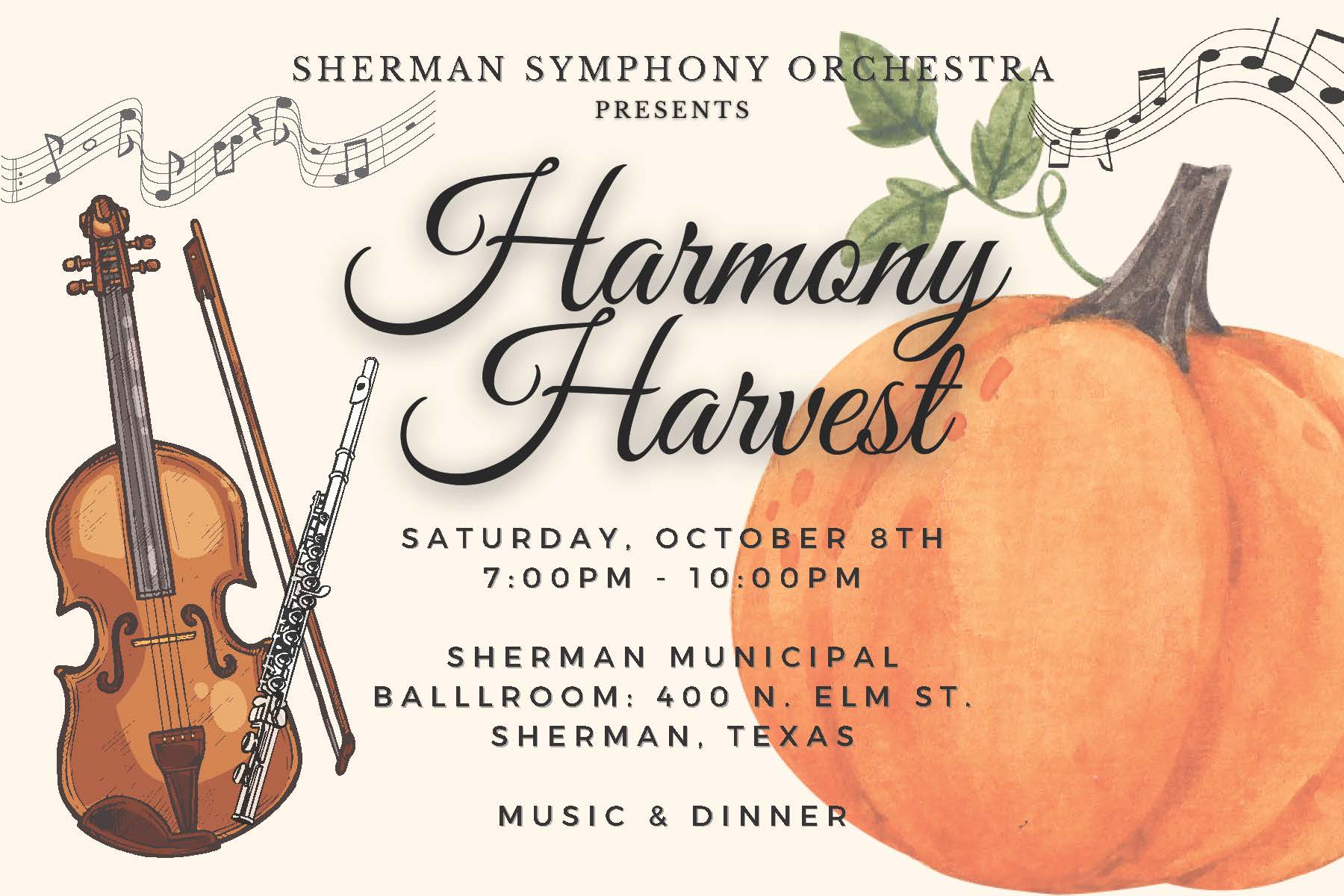 Harmony Harvest Fall Fundraiser